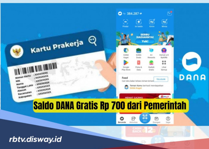 Cara Mendapatkan Saldo DANA Gratis Rp 700 Ribu dari Pemerintah, Ikuti Panduannya di Sini