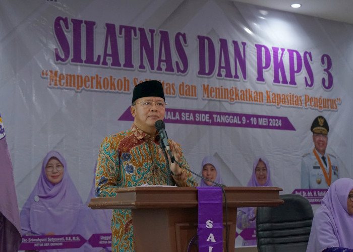 Gubernur Rohidin Mersyah: Organisasi Wanita Muslimah Diharapkan Jadi Pondasi Ketahanan Keluarga yang Andal  