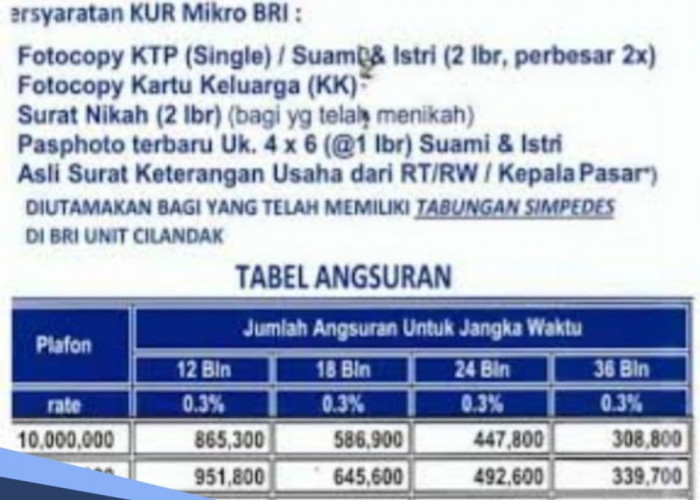 Disiapkan Pemerintah Rp 165 Triliun, KUR BRI 2024 Dibuka Bulan Ini, Lengkapi Syarat Pinjaman Rp 100 Juta