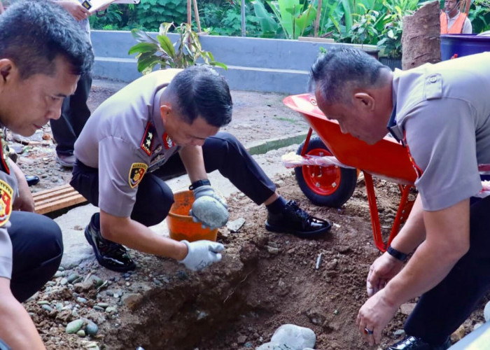 Gedung Dittahti dan Ruang Tahanan Wanita Serta Anak Polda Bengkulu Resmi Dibangun