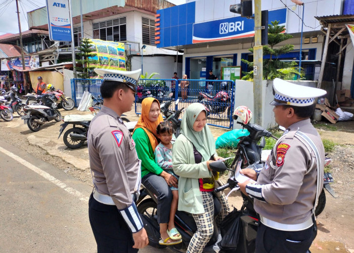 Ini Lokasi Razia Kendaraan Operasi Zebra Polres Seluma, 78 Pengendara Sudah Terjaring