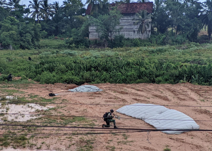 Pasukan Elit Tembakan Tiga Bom di Danau Dendam Tak Sudah Bengkulu