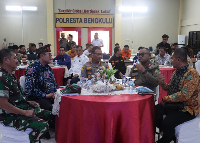 Polresta Bengkulu dan Mitra Bersiap Hadapi Keramaian Natal dan Tahun Baru