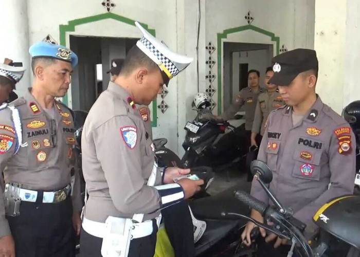 Ops Patuh Nala 2025 Polresta Bengkulu, 'Polisi Razia Polisi'