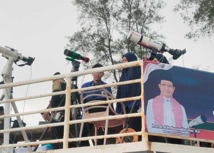 Hilal di Bengkulu Baru Terlihat Setinggi 2 Derajat Lebih, Apakah Besok Lebaran?