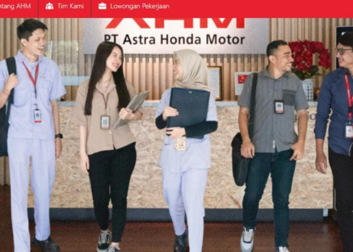 Astra Honda Motor Buka Lowongan Kerja, Batas Pendaftaran 30 April 