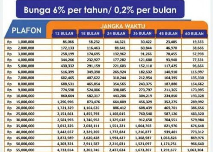 Info KUR BRI 2025, Pinjam Rp 30-40 Juta, Pelajari Simulasi Cicilannya Berikut 