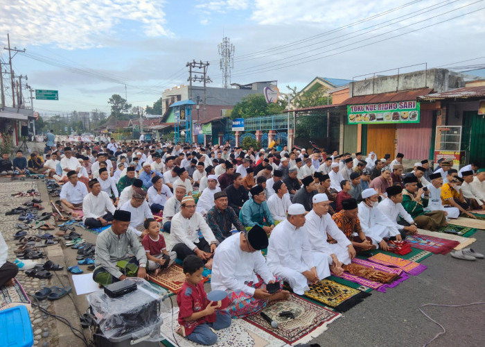 Sholat Idul Adha di Masjid Ruhul Islam, Jadikan Perbedaan Tingkatkan Silaturahmi