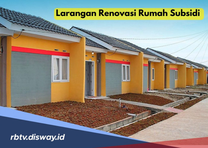 Jangan Sembarang Renovasi, Ini Larangan Renovasi Rumah Subsidi, Bantuannya Bisa Dicabut!