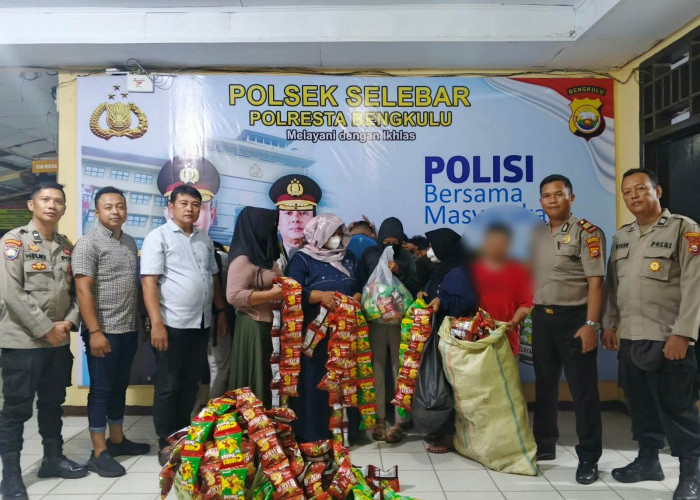 12 Orang Warga yang Diduga Jarah Isi Ruko Pasca Kebakaran di Bumi Ayu Diamankan Polisi