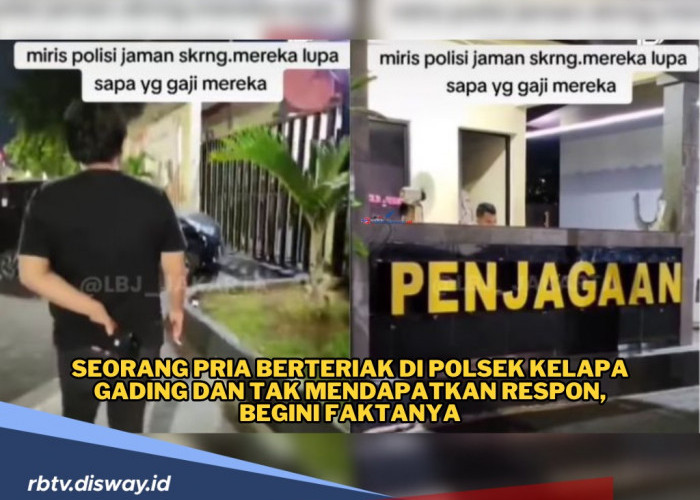 Viral! Seorang Pria Berteriak di Polsek Kelapa Gading dan Tak Mendapatkan Respon, Begini Faktanya