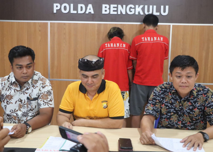 2 Residivis Ditangkap Ditresnarkoba Polda Bengkulu di Kedai Kopi, 6 Paket BB Asal Sumsel Diamankan