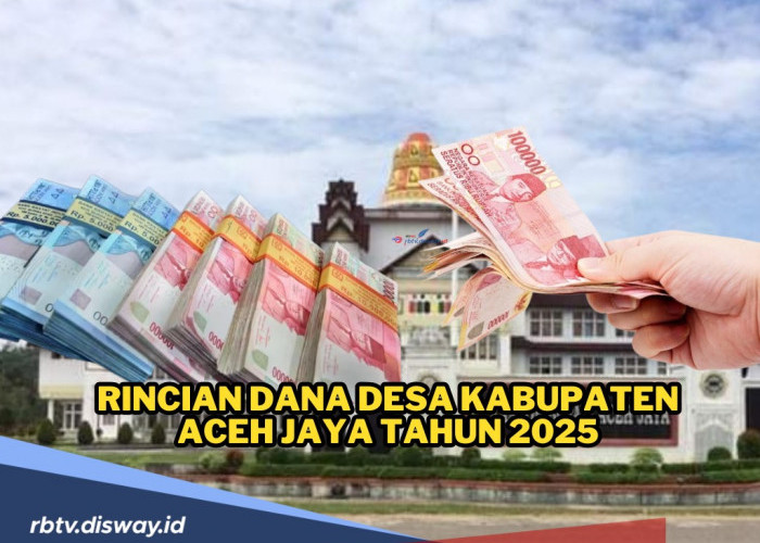 Rincian Dana Desa di Kabupaten Aceh Jaya Tahun 2025, Mana Desa dengan Anggaran Lebih dari Rp 1 M?