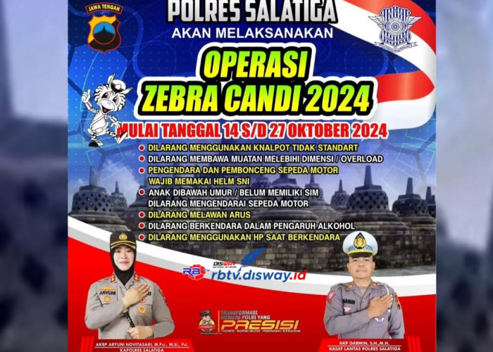 Berlangsung Selama Dua Pekan, Operasi Zebra Oktober 2024 di Salatiga Digelar di Lokasi Ini