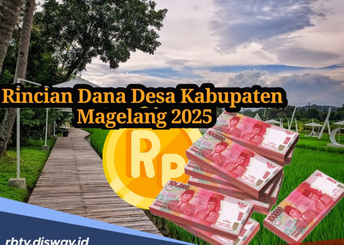 Rincian Dana Desa Kabupaten Magelang 2025 yang Dikucurkan Pemerintah Sebesar Rp 358 M Lebih