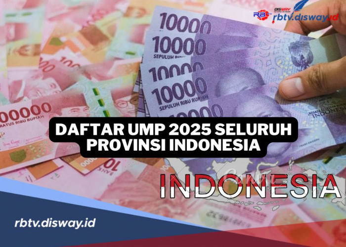 Daftar UMP Tahun 2025 Seluruh Provinsi di Indonesia Setelah Naik 6,5 Persen