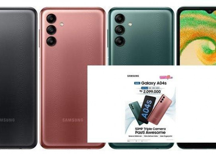 Samsung Galaxy A04s, Smartphone 2 Jutaan yang Serba Bisa dan Cepat