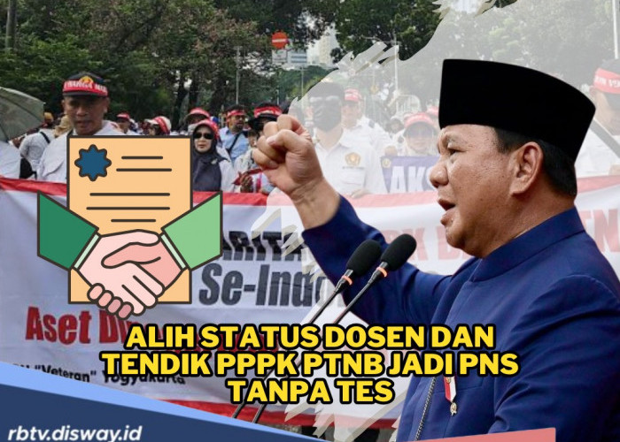 Kabar Terbaru! Tendik PPPK PTNB Jadi PNS Tanpa Tes, Presiden Sudah Restui? 