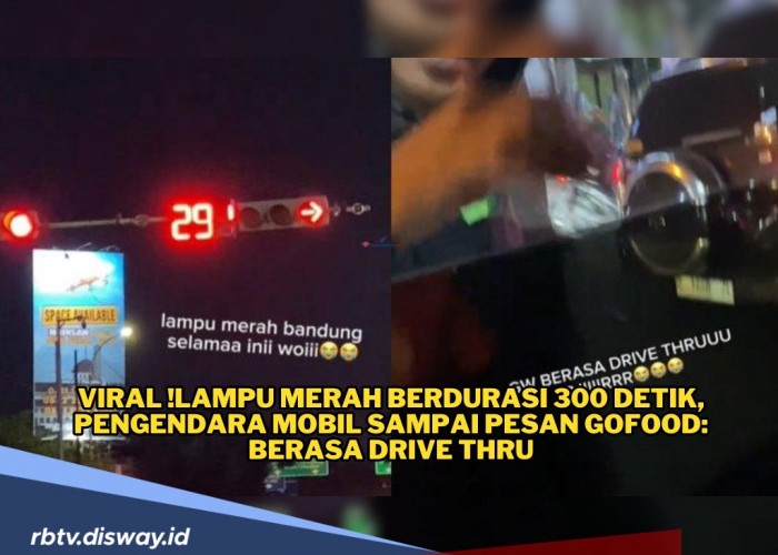 Viral Durasi Lampu Merah 300 Detik di Bandung, Nyata atau Trik Konten