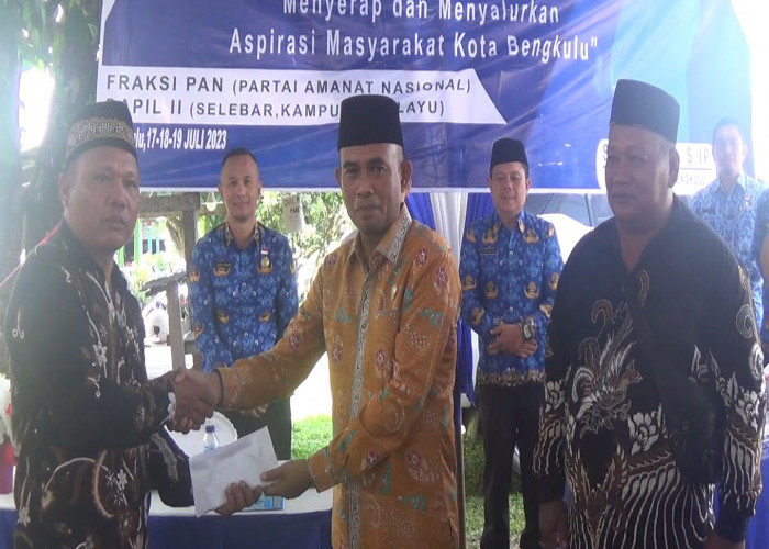 Reses Masa Sidang II Tahun 2023, Ketua DPRD Kota Serap Aspirasi Warga Kelurahan Teluk Sepang