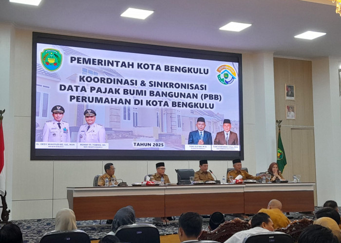 Walikota Bengkulu Dedy Wahyudi Yakin PAD PBB Lampaui Target, Asalkan...