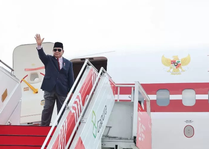 Satu-satunya di Dunia Ada Presiden Jemput Ajudan Pakai Pesawat, Itu lah Presiden Prabowo Subianto