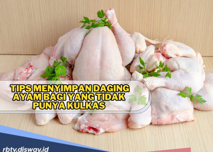Tips Menyimpan Daging Ayam Tanpa Kulkas, Lebih Awet dan Tahan Lama