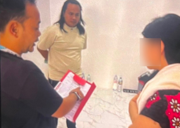 Beredar Foto Terlapor Yeyen Dugaan Investasi Bodong di Bengkulu Diamankan Polisi di Lampung