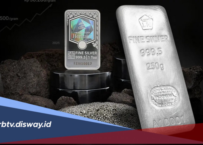 Kilau Perak Antam Makin Terang Hari Ini, Jadi Segini per Gram 