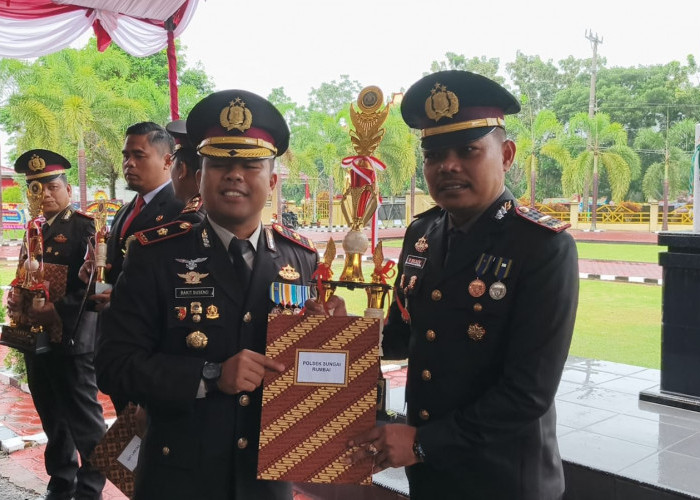 Polsek Sungai Rumbai Raih Penghargaan dan Apresiasi dari Polres Mukomuko
