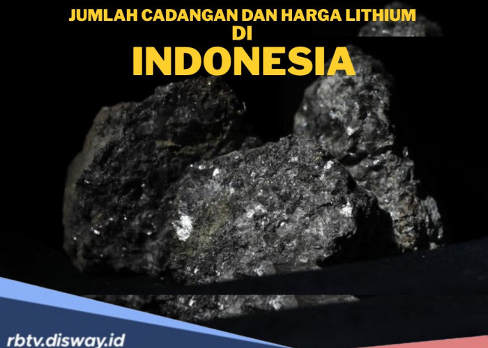 Jumlah Cadangan Lithium di Indonesia, Berikut Prediksi Harganya
