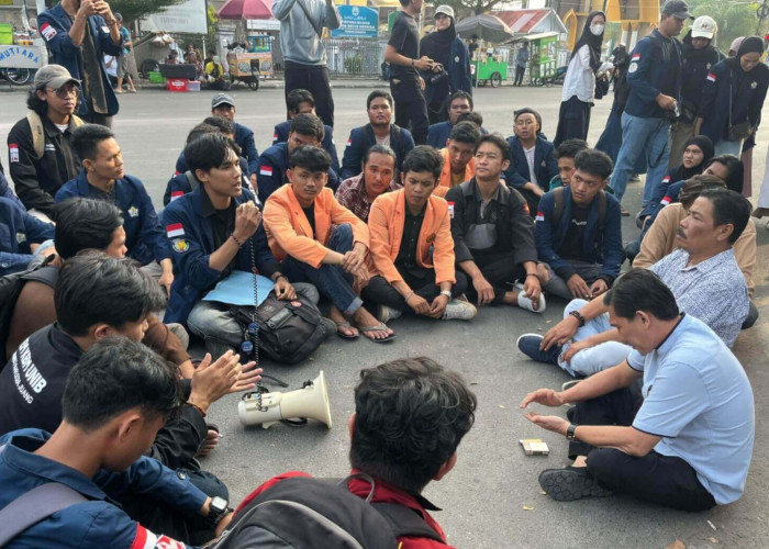 'Indonesia Cemas', Gabungan Mahasiswa Bengkulu Sampaikan Tuntutan dan 6 Poin Pernyataan Sikap