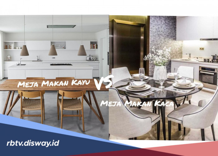 Jangan Asal Beli, Ini Tips Memilih Material Meja Makan Kayu Vs Kaca