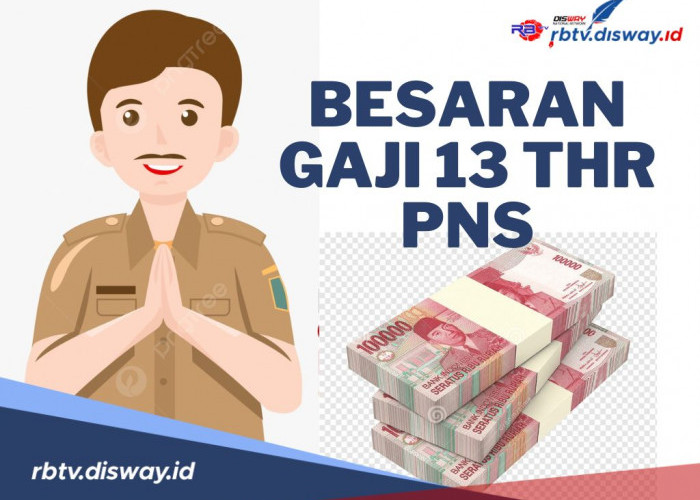 Besaran gaji 13 dan THR PNS 2024