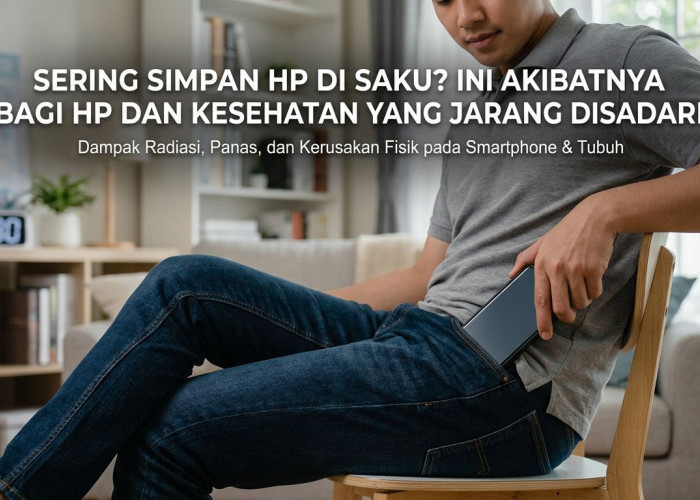 Sering Simpan HP di Saku? Ini Akibatnya bagi HP dan Kesehatan yang Jarang Disadari