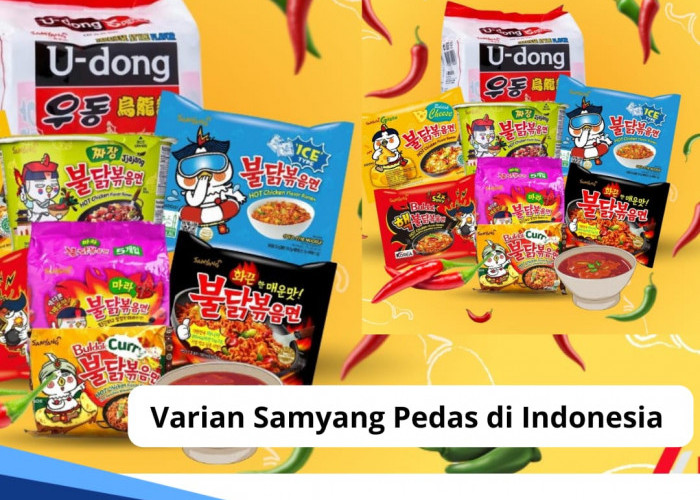 Denmark Tarik Produk Samyang, Ini Daftar 9 Varian Samyang Pedas di Indonesia