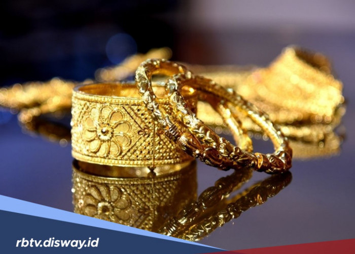Harga Emas Perhiasan Hari Ini, Naik atau Turun? Cek di Sini
