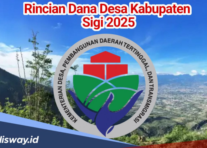 Rincian Dana Desa Kabupaten Sigi Tahun 2025, Lengkap untuk Semua Desa