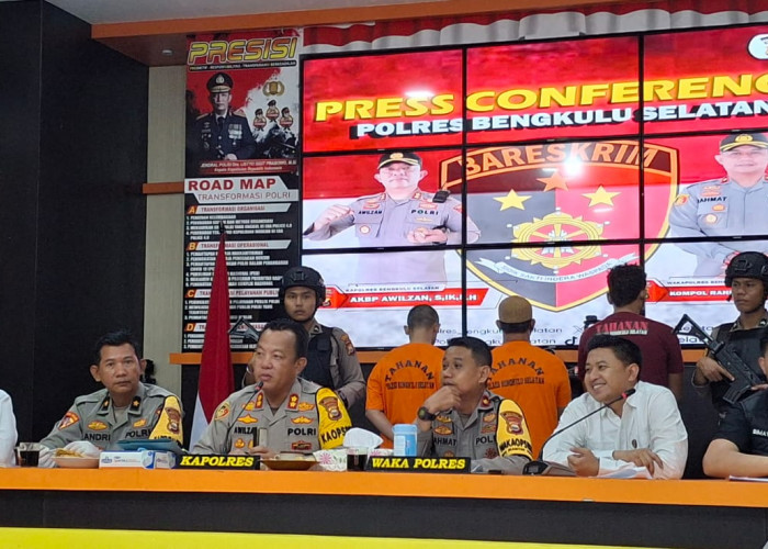 Kades dan Bendahara Desa Jeranglah Tinggi Bengkulu Selatan Resmi Ditahan Polisi, Bikin Negara Rugi Rp 526 Juta