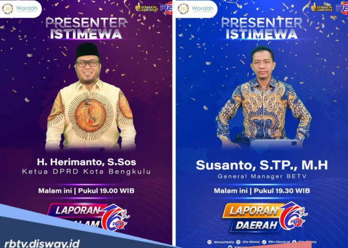 RBTV Rayakan HUT ke-16 dengan Program 'Presenter Istimewa' Bersama Tokoh Daerah 