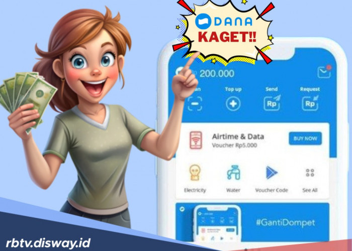 Terkaget-kaget Karena DANA Kaget Hari Ini, Dapat Uang Gratis yang Dikirim ke Akun DANA