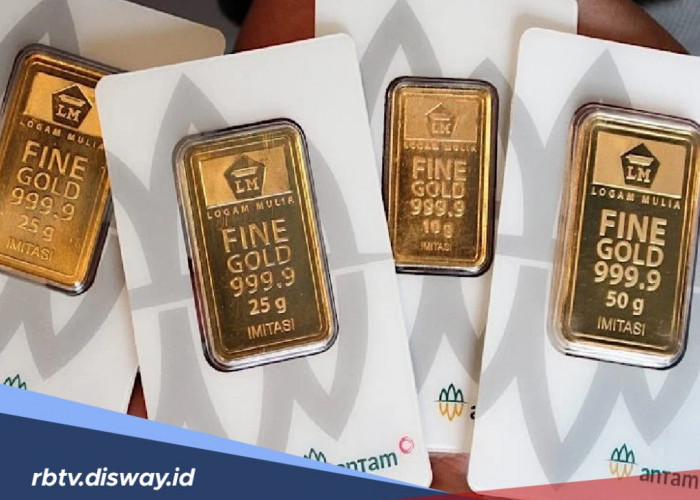 Update Harga Emas Hari Ini Kompak Turun, Antam Sampai Rp 183.000