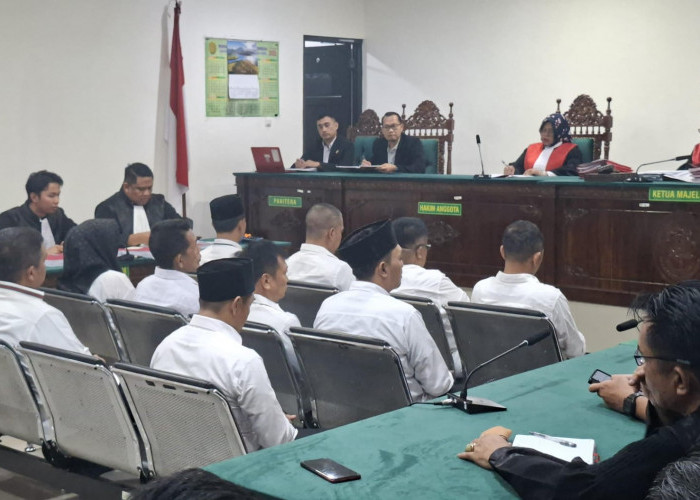 Terbukti Bersalah, Ini Putusan Hukuman Penjara untuk 10 Terdakwa Korupsi di Setwan Kepahiang