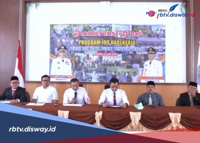 100 Hari Kerja Tuntas, Kini Bupati Bengkulu Tengah Susun Program 500 Hari Kerja