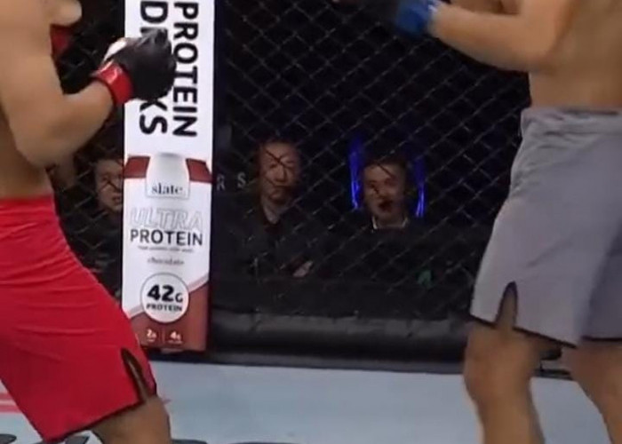 Road to UFC; Hasil Pertarungan Fighter Kebanggaan Bengkulu Deni Daffa vs Ren Yawei di Shanghai Cina