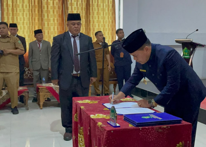 Bupati Lebong Lantik 17 Pejabat Eselon II, Ini Daftar Namanya