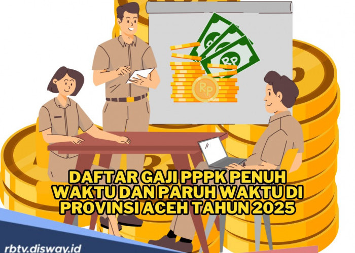 Segini Gaji PPPK Paruh Waktu di Provinsi Aceh, Apakah Sama dengan PPPK Penuh Waktu?