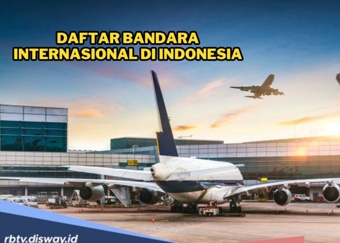 Perbedaan Bandara Internasional dan Domestik, Ini 17 Bandara Internasional di Indonesia 