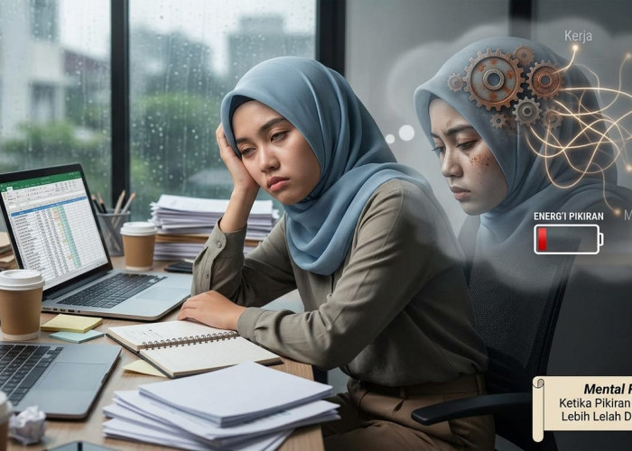Mental Fatigue: Ketika Pikiran Mulai Terasa Lebih Lelah dari Biasanya