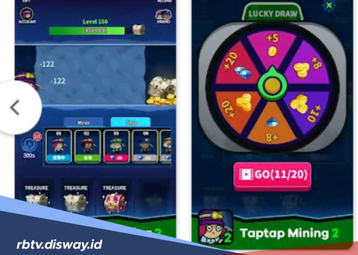 Jenis Aplikasi Game TapTap Mining yang Bisa Hasilkan Cuan, Simak Tips Berikut Agar Moncer